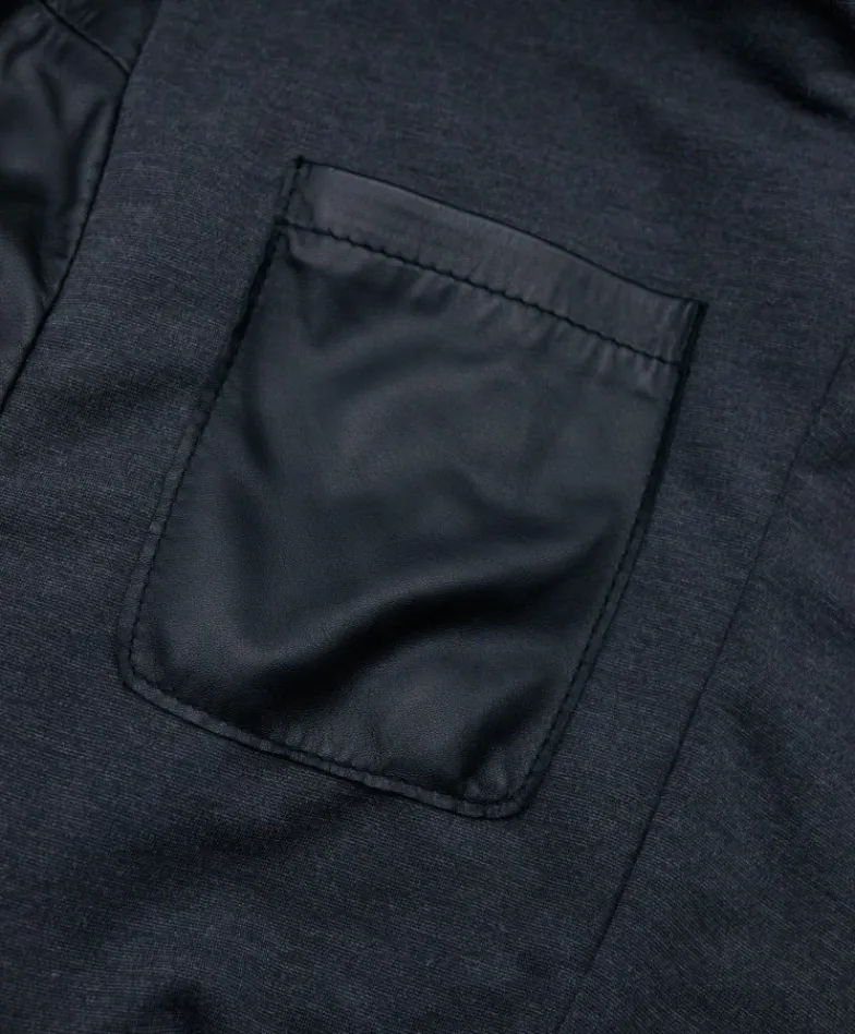 Uomo D'Arienzo 106 - Giubbotto Bomber in pelle naturale effetto liscio