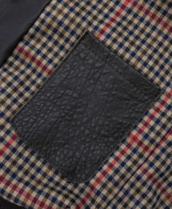 Uomo D'Arienzo Aviator - Giubbotto aviatore in pelle raggrinzita testa di moro collo montone