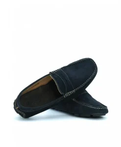 Uomo D'Arienzo Capri - Mocassino scamosciato blu notte da uomo
