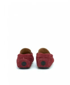 Uomo D'Arienzo Capri - Mocassino scamosciato bordeaux da uomo