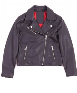 Bambino D'Arienzo Chiodo Baby - Chiodo unisex giacca in pelle nera per bambino
