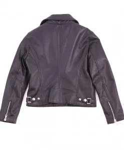 Bambino D'Arienzo Chiodo Baby - Chiodo unisex giacca in pelle nera per bambino
