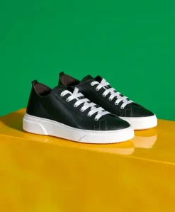 Uomo D'Arienzo Pisa - Sneakers in pelle verde da uomo