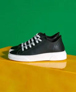 Uomo D'Arienzo Pisa - Sneakers in pelle verde da uomo