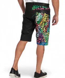 Uomo D'Arienzo Pop - Pantalone sfoderato nero laser da uomo nappa effetto liscio