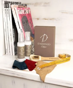 D'Arienzo Suede Nubuck Carekit - Kit pulizia pelle scamosciata